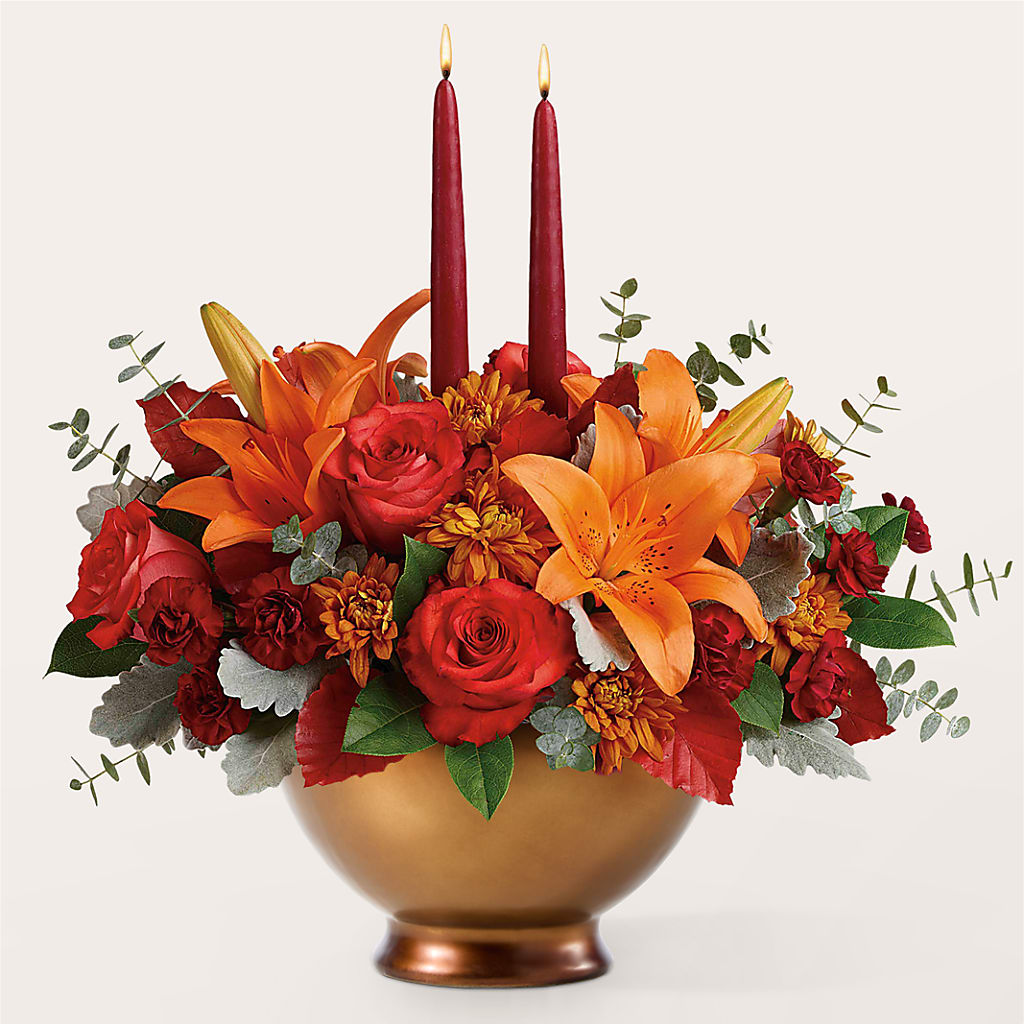 Fruits of Fall Centerpiece –  Indiana Floral/flower Boutique, Indiana PA