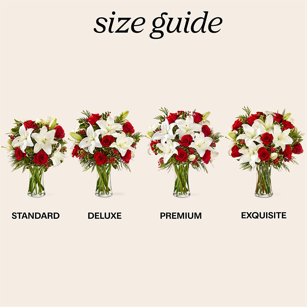 Sparkling Snowflakes Bouquet –  Indiana Floral/flower Boutique, Indiana PA