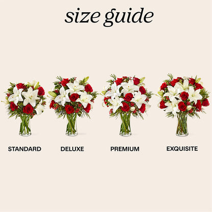 Sparkling Snowflakes Bouquet –  Indiana Floral/flower Boutique, Indiana PA