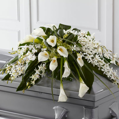 Angel Wings Casket Spray –  Indiana Floral/flower Boutique, Indiana PA