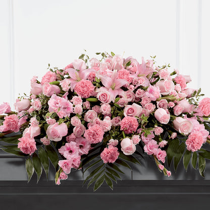 Garden of Comfort Casket Spray (Standard) –  Indiana Floral/flower Boutique, Indiana PA