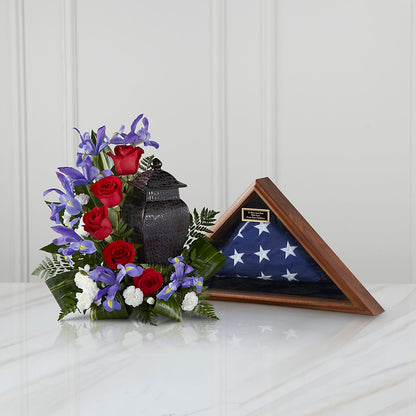 Patriotic Tribute Arrangement –  Indiana Floral/flower Boutique, Indiana PA