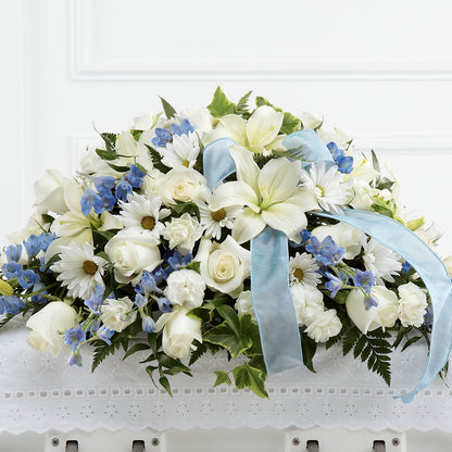 Tender Treasure Casket Spray –  Indiana Floral/flower Boutique, Indiana PA