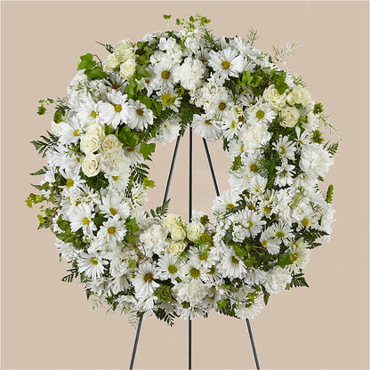 Faithful Wishes Wreath –  Indiana Floral/flower Boutique, Indiana PA