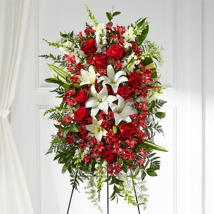 Everlasting Memory Standing Spray –  Indiana Floral/flower Boutique, Indiana PA