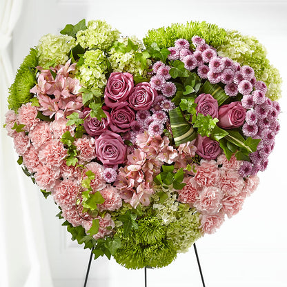 Heartwarming Standing Heart –  Indiana Floral/flower Boutique, Indiana PA