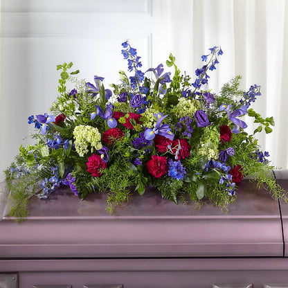 Always Treasured Casket Spray –  Indiana Floral/flower Boutique, Indiana PA
