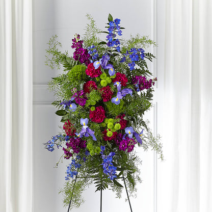 Heavenly Skies Standing Spray –  Indiana Floral/flower Boutique, Indiana PA