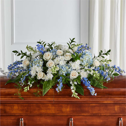 Timeless Essence Casket Spray –  Indiana Floral/flower Boutique, Indiana PA