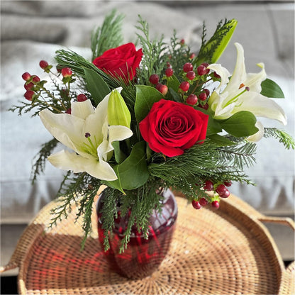 Evergreen Delight Bouquet –  Indiana Floral/flower Boutique, Indiana PA