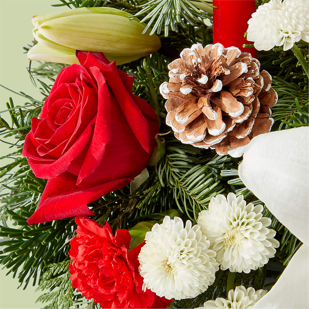 Seasonal Festivities Centerpiece –  Indiana Floral/flower Boutique, Indiana PA