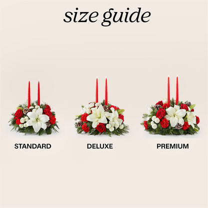 Seasonal Festivities Centerpiece –  Indiana Floral/flower Boutique, Indiana PA