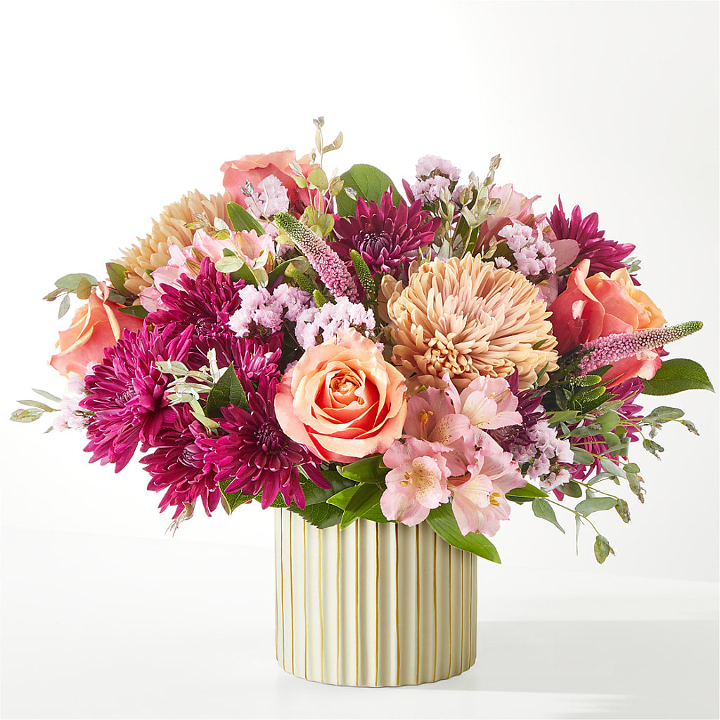 Berry Cobbler Bouquet with Ivory Vase –  Indiana Floral/flower Boutique, Indiana PA