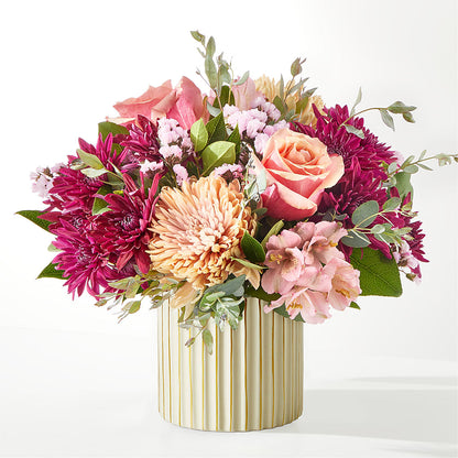 Berry Cobbler Bouquet with Ivory Vase –  Indiana Floral/flower Boutique, Indiana PA