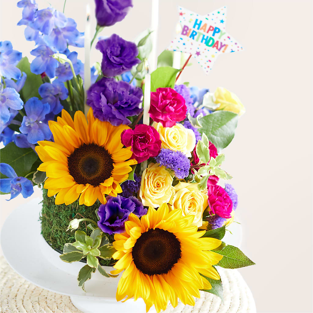 Star of the Day Floral Cake –  Indiana Floral/flower Boutique, Indiana PA