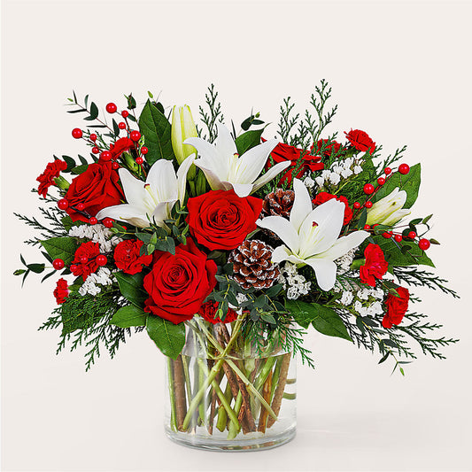 Best in Snow Bouquet –  Indiana Floral/flower Boutique, Indiana PA