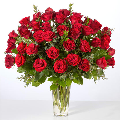 Forever Yours Fifty Stem Red Rose Bouquet –  Indiana Floral/flower Boutique, Indiana PA