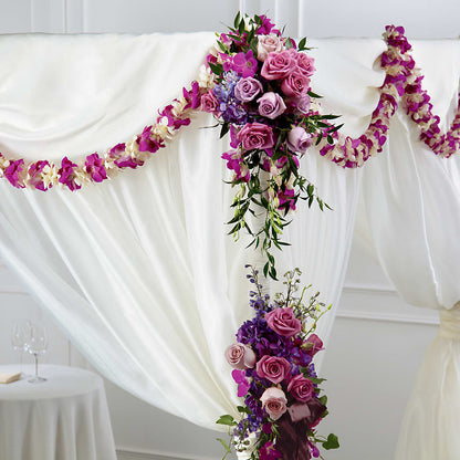 Color & Light Chuppah Decor –  Indiana Floral/flower Boutique, Indiana PA